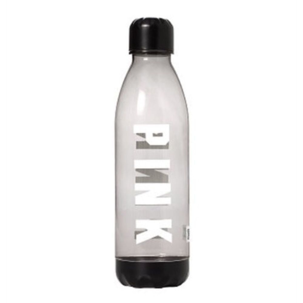Victoria's Secret Pink Clear Water Plastic Bottle